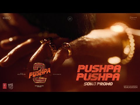 PUSHPA PUSHPA Song Promo🔥 - Pushpa 2 The Rule | Allu Arjun | Sukumar | Rashmika | Fahadh Faasil |DSP