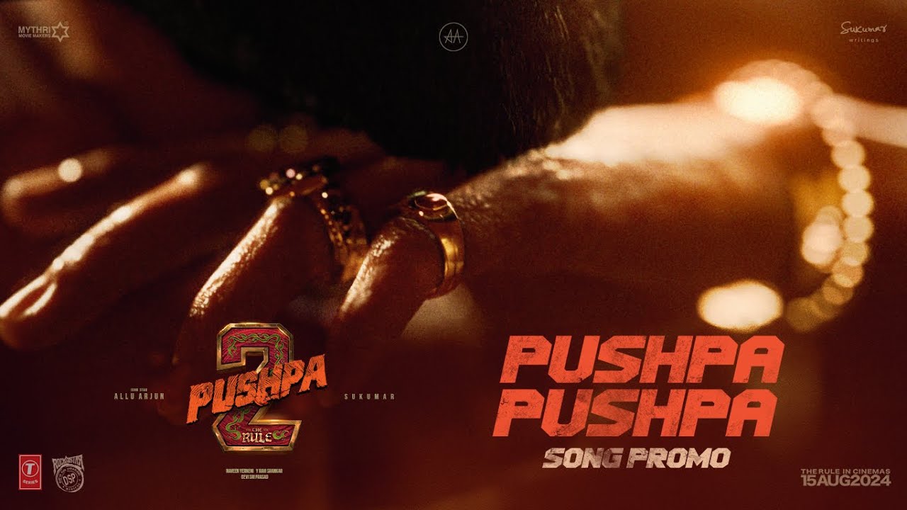 One chant will resonate all over  #PushpaPushpa Lyrical Promo out now 