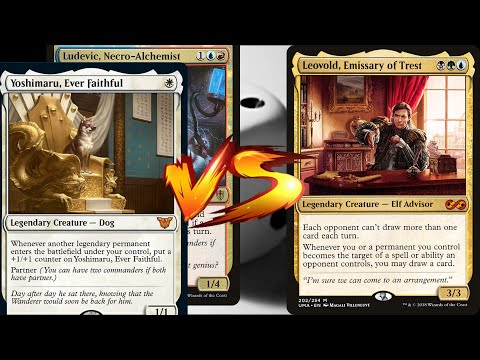 Yoshimaru & Ludevic VS Leovold - MTG EDH Duel Commander Cartes Magic