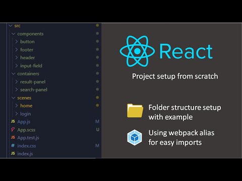 React Folder Structure Best Practices React Project Setup From Scratch Webpack Alias
