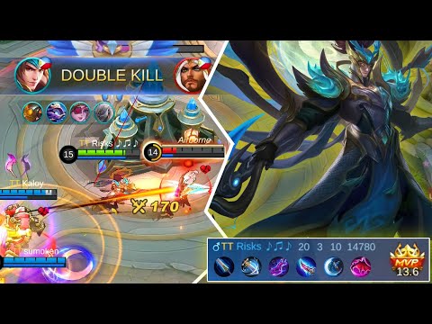 MLBB Top Global Zilong Glorious General MVP Gameplay