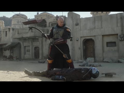 [4K] Boba Fett VS Cad Bane - Star Wars: The Book of Boba Fett (2022)