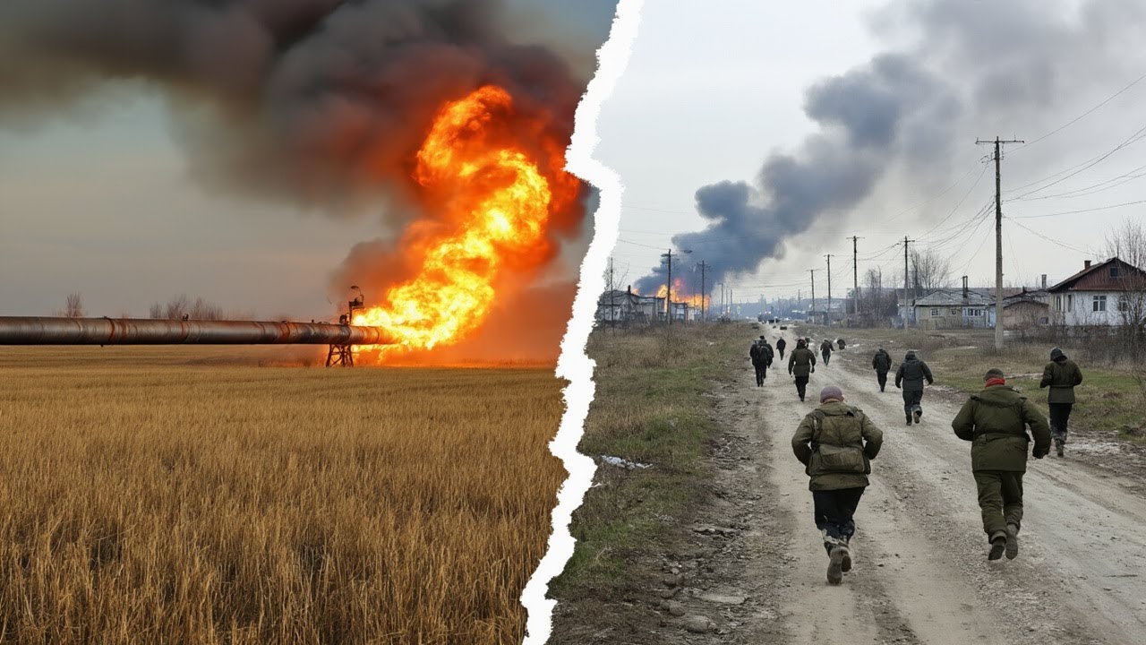 INFERNO IN OMSK! GAS PIPELINE BLAST NEAR THE CITY FORCES INDUSTRIAL SHUTDOWNS || 2025