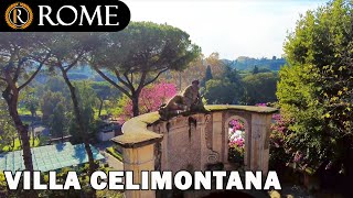 Rome guided tour ➧ Villa Celimontana [4K Ultra HD]