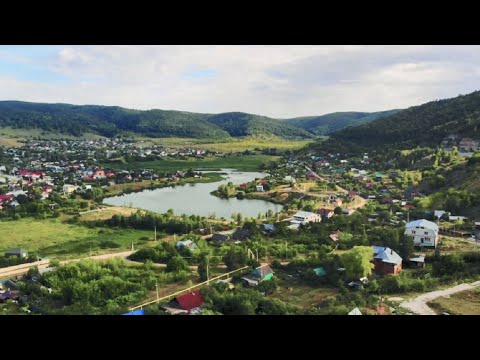 Village and Countryside Beautiful View Beautiful of Nature in 4K Video
