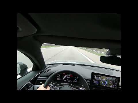AUDI RS4 Autobahn Blast Short Driving POV in Germany