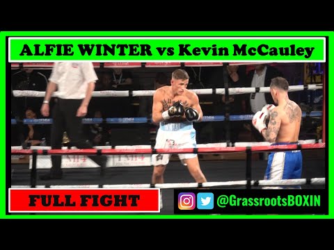 ALFIE WINTER vs Kevin McCauley (DEBUT for Winter) - FULL FIGHT REPLAY - 12th Feb, Brentwood
