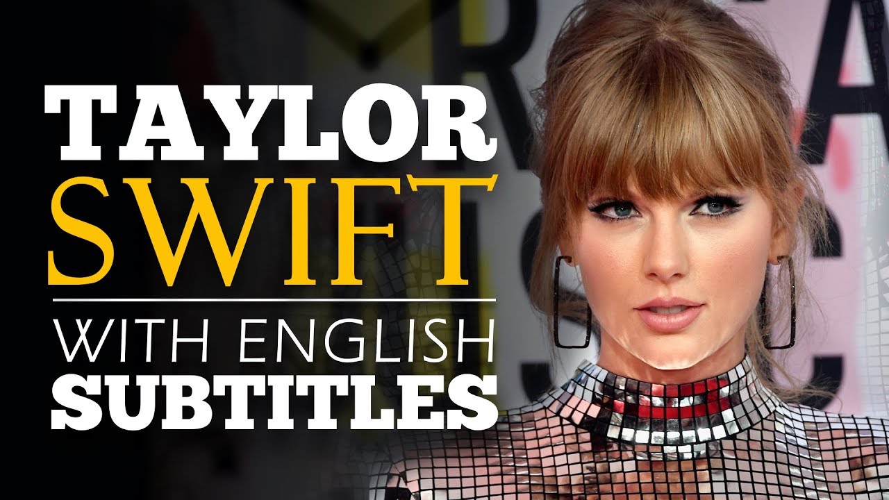ENGLISH SPEECH | TAYLOR SWIFT: YouTube Presents Interview (English Subtitles)