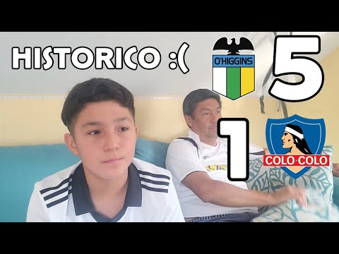 Video Reacción- O’Higgins 5-1 Colo Colo- Histórico :(- Los Clonocolinos
