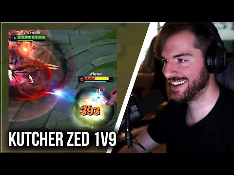 Kutcher's Zed absolut broken | Kutcher Stream Highlights