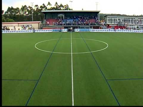 Partido de fútbol Bergantiños FC - CD Badajoz. Fase de ascenso a 2ª B, 2017. Vídeo 5