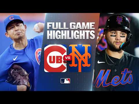 MLB 시카고 컵스 10-5 뉴욕 메츠 하이라이트