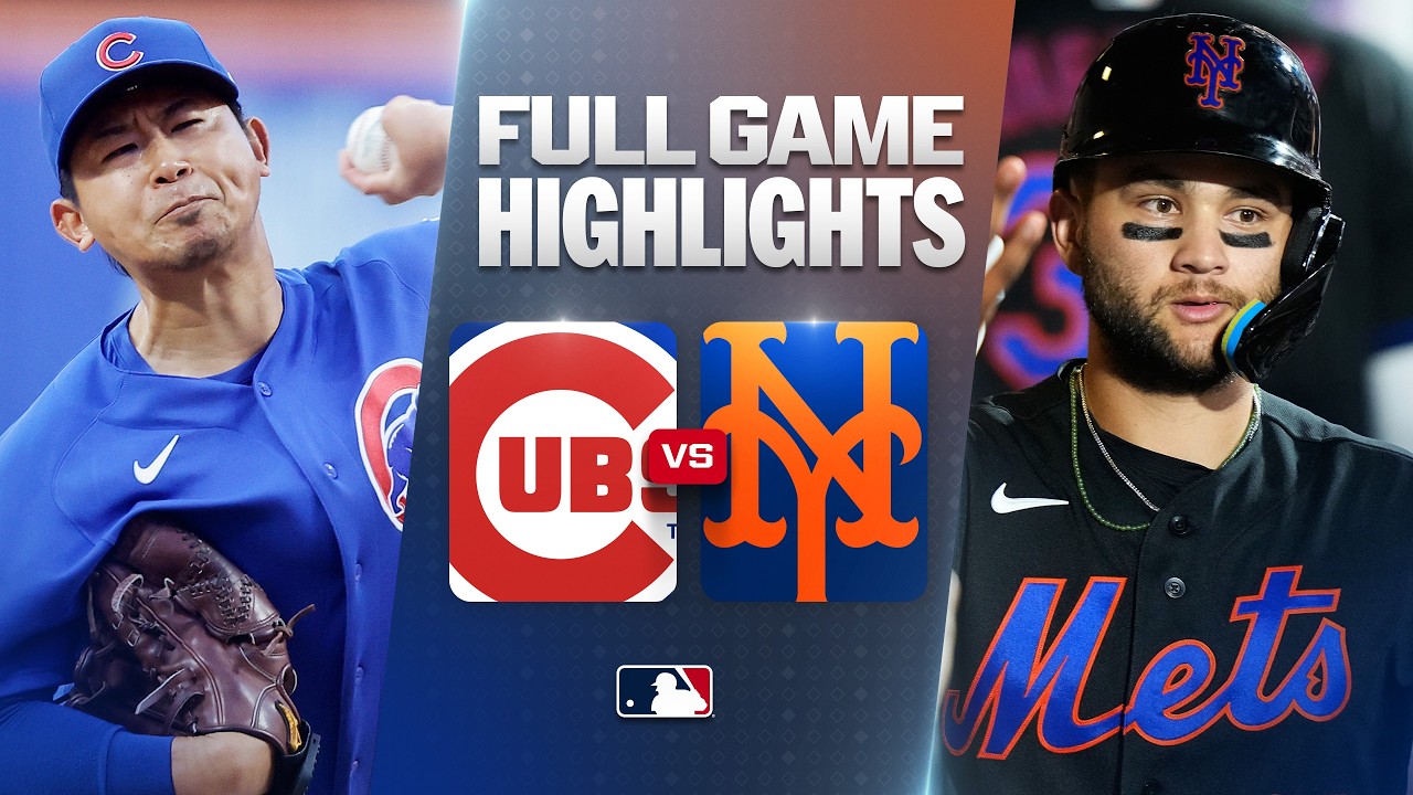 6월25일 시카고C 뉴욕M 2GAME MLB 하이라이트