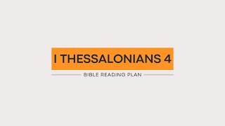 I Thessalonians 4 (2025)