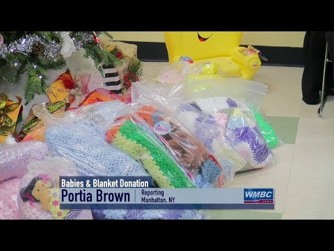 Manhattan Senior Center Blanket Donations