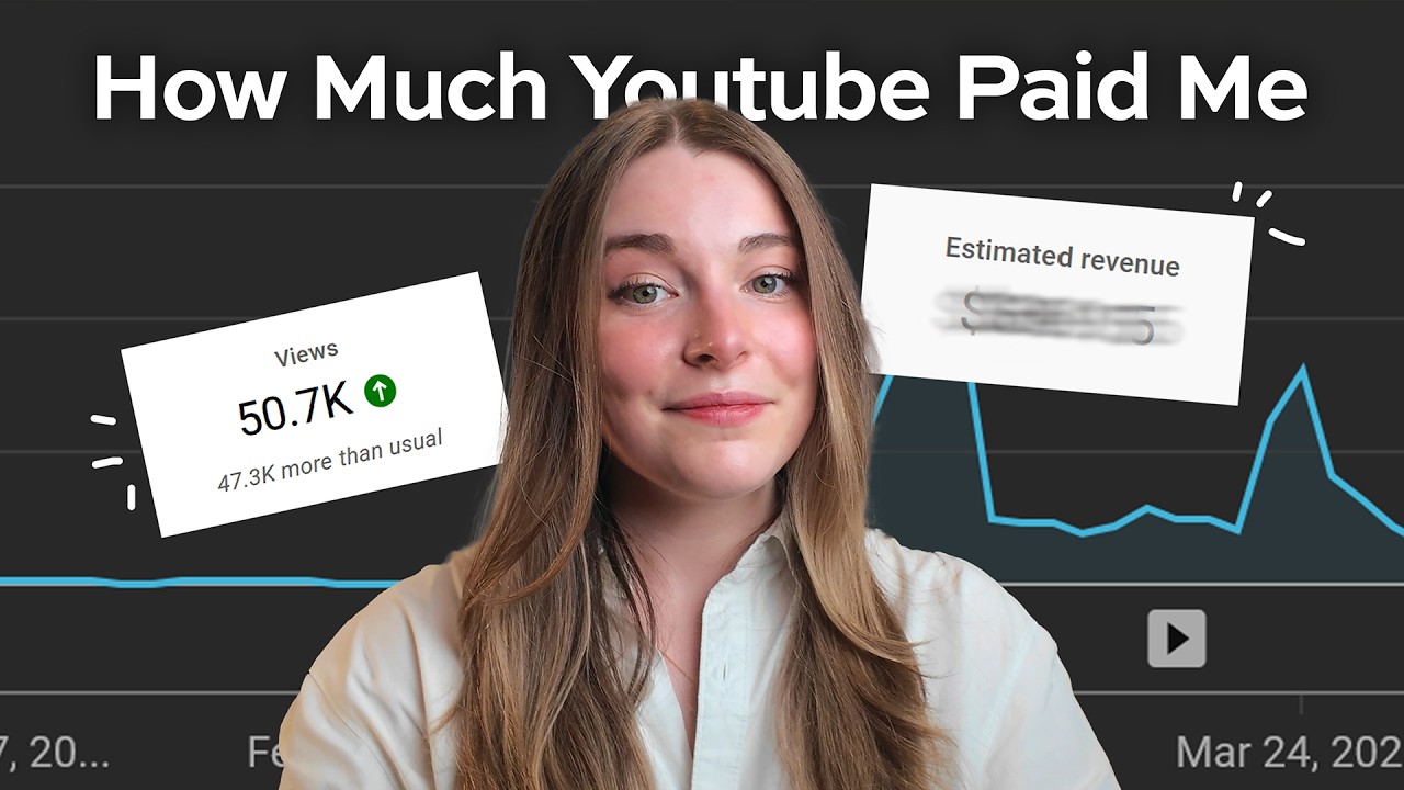 How much YouTube paid me the first month monetized as a small channel