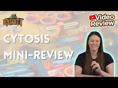 Cytosis Board Game Review | Mini Review of a Science-Themed Worker Placement Game ?✨
