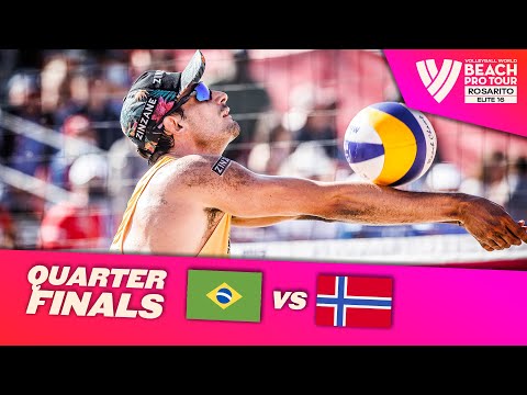 George/Andre vs. Mol, A./Sørum, C. - Quarterfinal Highlights of Rosarito 2022 #BeachProTour