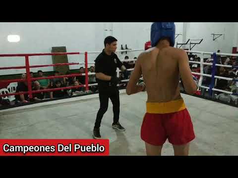 🥊Bruno Gonzalez Vs Alexis Sanchez - KICK BOXING - AMATEUR - Campeones Del Pueblo - Siempre Humilde