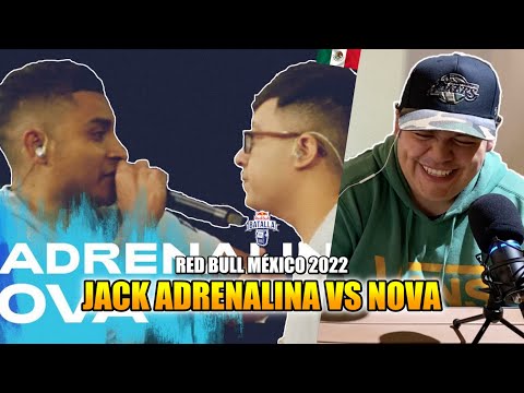 REACCIÓN a JACK ADRENALINA vs NOVA I OCTAVOS I NACIONAL MÉXICO 2022, @RedBullBatalla