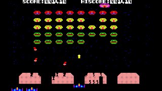 Sharp X1 Game: Space Burger (198x Hudson Soft)