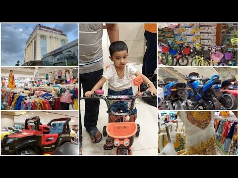 Saravana Stores Shopping Vlog | Cheapest Kids Real Cars & Bike | Low price kids dress collection