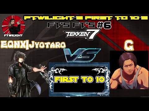 Tekken 7 FTsFts#6 Best Noctis EQNX|Jyotaro (Noctis/Leroy/Marduk) vs Top JP Bob G(Bob/Zafina)