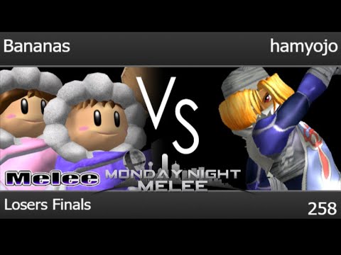 MNM 258 - BBC | Bananas (ICs) vs hamyojo (Sheik, C Falcon) Losers Finals - Melee