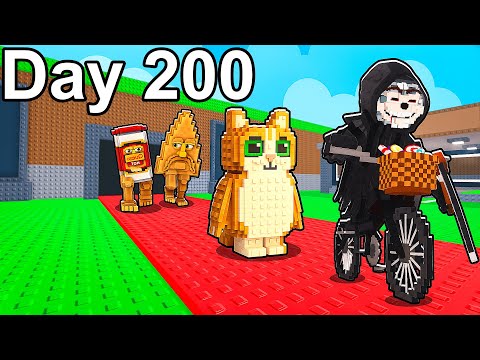 I Spent 200 Days in Steal a Brainrot!