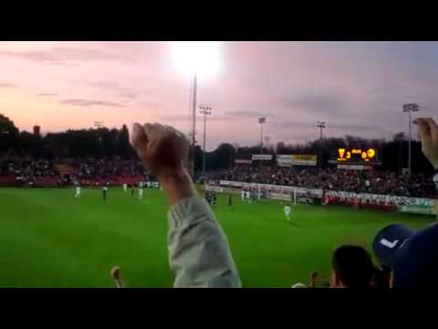 DVSC - KTE 5-0 2014.04.26 - Kulcsár gólja a lelátóról