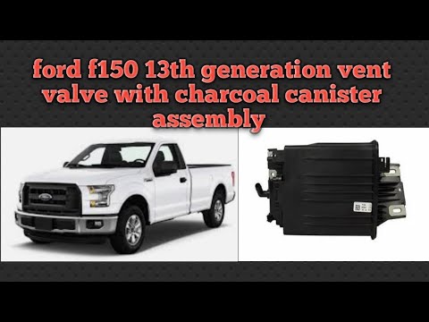 how to replace vent valve with charcoal canister assembly ford f150 13th generation