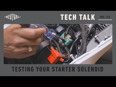 How to Test Your Motorcycle's Starter Solenoid  // Revival Cycles Tech Talk # 52