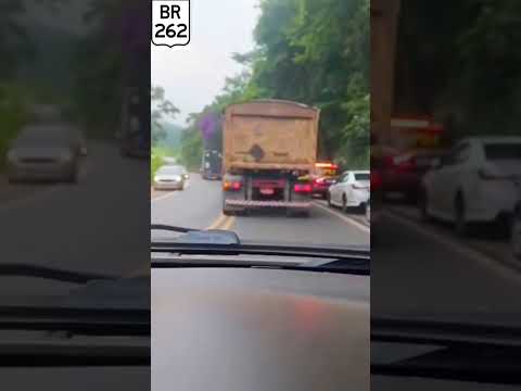 Acidente na BR 262,entre Realeza e Manhuaçu MG.