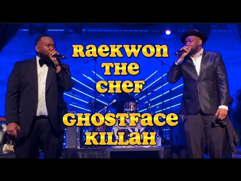 RAEKWON THE CHEF / GHOSTFACE KILLAH Performing W/ Live Band SONY HALL NYC 4/11/2022 THE PURPLE TAPE