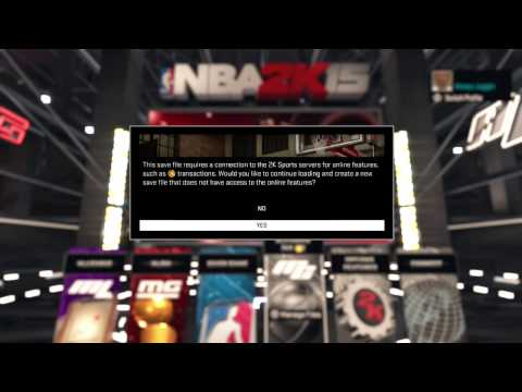 NBA 2K15 MY CAREER 99ovr Uncapped Demi God GLITCH(offline)