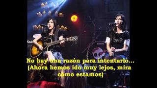 The Veronicas -  Nobody Wins Subtitulada al Español.wmv