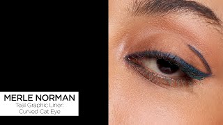 Merle Norman FALL COLOR 2024 | GET THE LOOK | TEAL GRAPHIC LINER