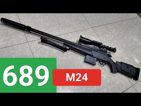 M24 (model 689) Spring Type Sniper Rifle Review And Testfire
