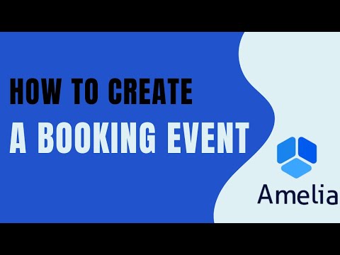 How To Add A Booking Event in WordPress with Amelia