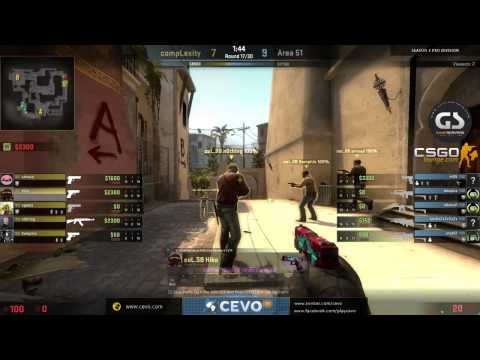 CEVO-Pro CS:GO Season 5: CompLexity vs. Area 51 - Week 3:1 on de_mirage