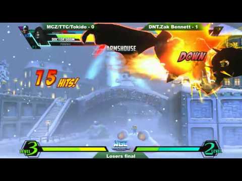 MCZ/TTC.Tokido vs DNT.Zak Bennett - UMVC3 losers final