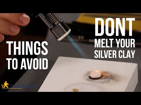 How To Torch Fire Silver Clay