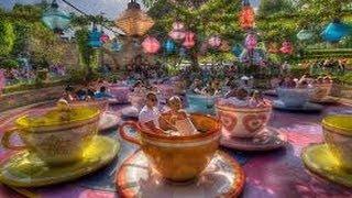 Disneyland, Mad Tea Party Full Ride Experience HD POV