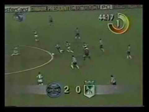 Grêmio 3 x 1 Atlético Nacional (Col) - Libertadores 1995 - (Final 1º Jogo)