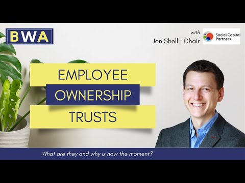 Canadian Employee Ownership Trust Explainer | Jon Shell | Social Capital Partners