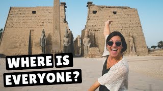 LUXOR TEMPLE &amp; VALLEY OF THE KINGS | Egypt Travel Vlog