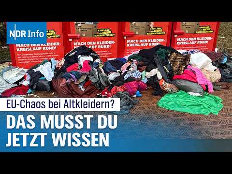 Achtung, neue Regeln! Warum durch eine EU-Verordnung die Altkleidercontainer überfließen I Überland