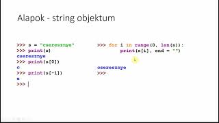 Python string megfordítása