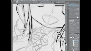 夜中にこっそり無音イラスト作業配信 テスト配信だからいいよね！
