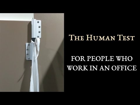 Human Test For People Who Work In An Office